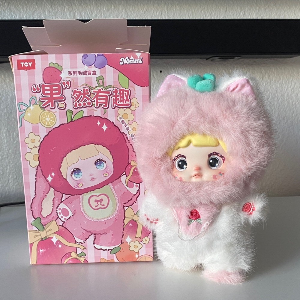 New Nommi Blind Box Plush: Strawberries